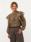 Blouse Gina | Coffee brown