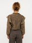 Blouse Gina | Coffee brown