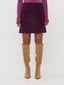 SAMPLE Skirt Femke | Aubergine