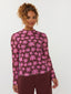SAMPLE Top Willemijn | Brown flower