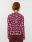 SAMPLE Top Willemijn | Brown flower