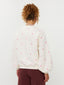 SAMPLE Sweater Hearts | Ecru/pink