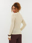 Gestricktes Top Lotte | Ecru/Gold