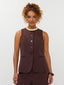 SAMPLE Gilet Mellie | Brown