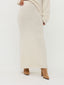 Knitted skirt Eveline | Ecru