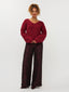 Knitted sweater Jessie | Red