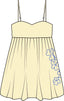 SAMPLE Dress Anneloes | Soft yellow