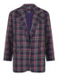 Blazer Brittany Navy check