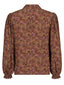 Blouse Alyssa Brown/purple leopard