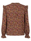 Blouse Lady Brown/purple leopard