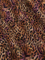 SAMPLE Blouse Lady | Brown/purple leopard