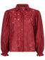 Blouse Birdie | Wine red