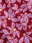 Dress Jaely Wine red/lilac flower