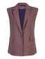 Gilet Emelia Blue/camel