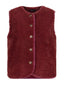 Gilet Evelynn Burgundy/lilac