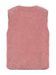 Gilet Evelynn Soft pink/burgundy