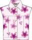 SAMPLE Gilet Marit | Pink flower
