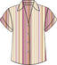 SAMPLE Blouse Nika | Yellow/pink
