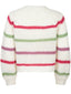 Knitted sweater Kimi Soft green/fuchsia/lilac