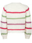 SAMPLE Knitted sweater Kimi | Soft green/fuchsia/lilac