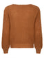 SAMPLE Knitted sweater Maxime | Camel