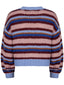 Knitted sweater Meggie Blue/burgundy/camel/soft pink