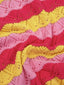 MUSTER_Strickpullover Nina | Gelb/Rosa