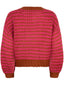 Knitted sweater Pippa Fuchsia/rust