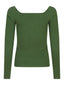 SAMPLE Knitted top Bowie | Green