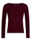 Knitted top Chiara Burgundy