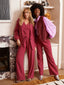 Pants Solange Wine red