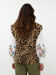 Gilet Abby Leopard