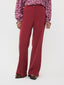 Pants Solange Wine red