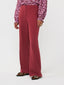 Pants Solange Wine red