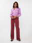 Pants Solange Wine red