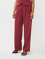 Pants Phoebe Wine red