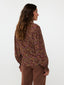 Top Merel Brown/purple leopard