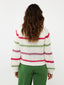 SAMPLE Knitted sweater Kimi | Soft green/fuchsia/lilac