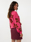 Knitted sweater Daisie Pink/camel